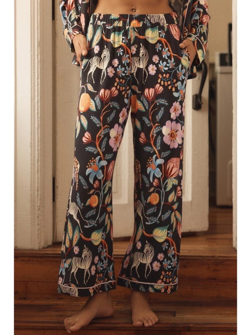 LyreBird Briar Pajama Pants in ModaLuxe L
